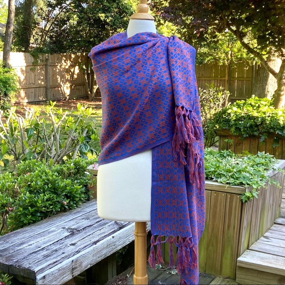 Mexican Rebozo Artisan Shawl